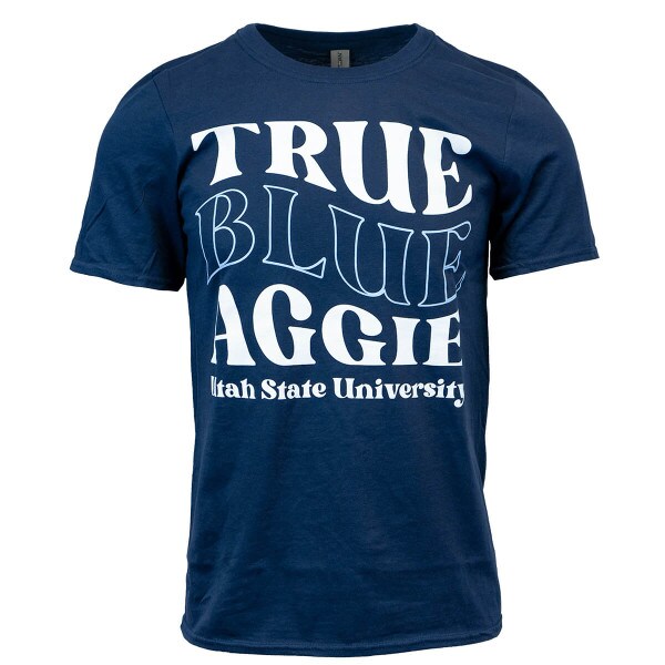 True Blue Aggie Friday Utah State University Navy Short-Sleeve T-Shirt
